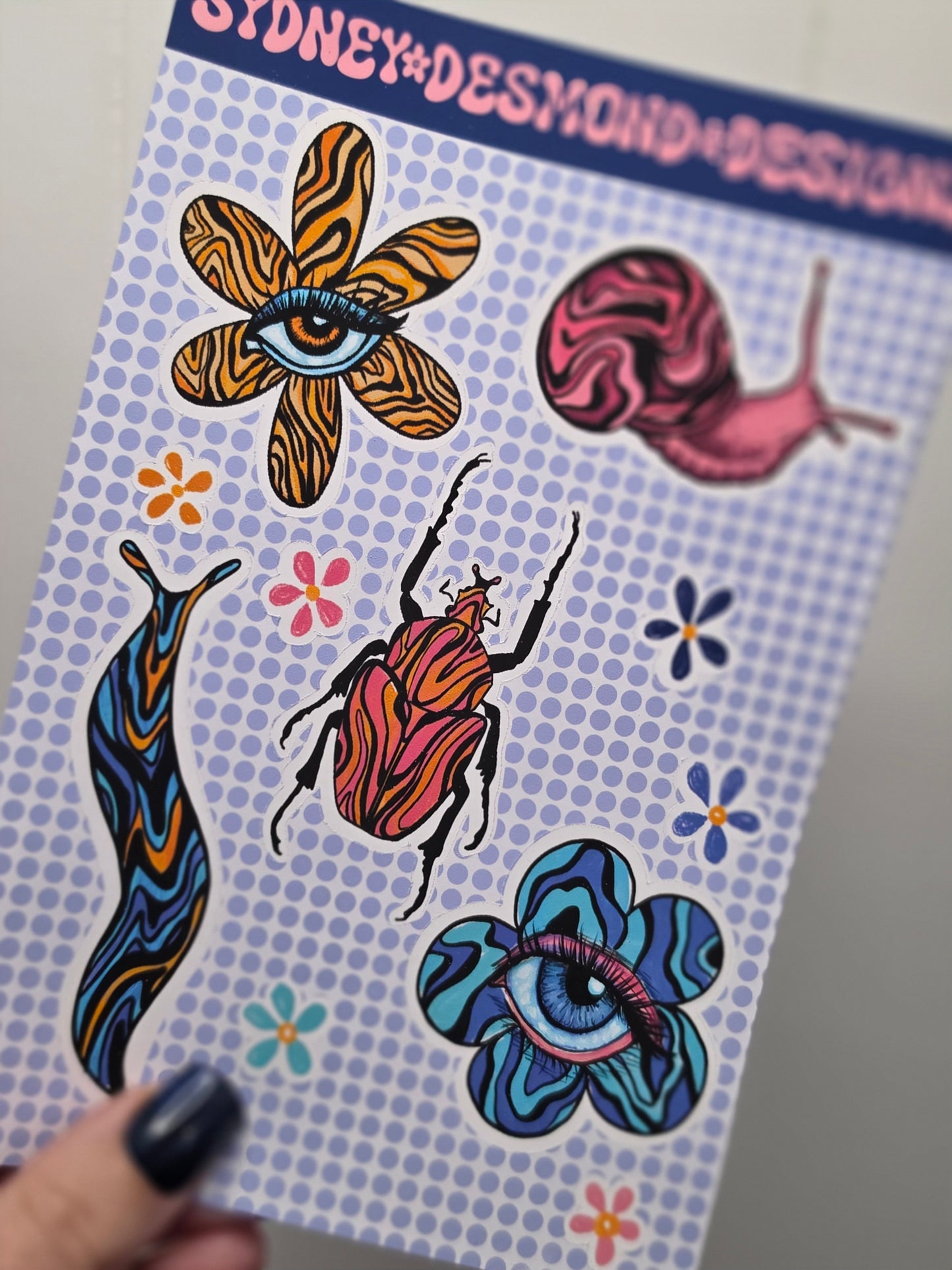 Trippy Sticker Sheet