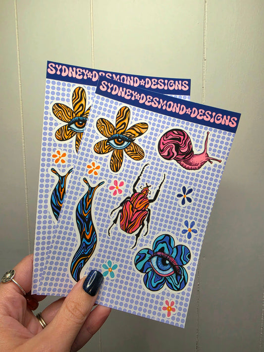 Trippy Sticker Sheet