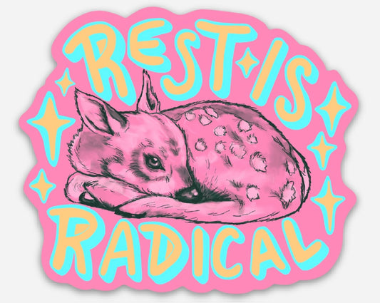 Rest is Radical Sticker