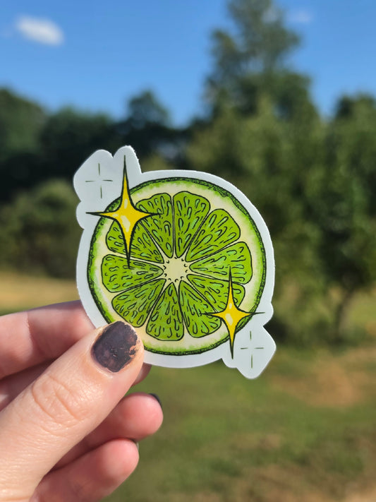Sparkling Lime Sticker